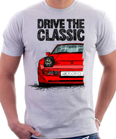 Drive The Classic Porsche 944 Early Model. T-shirt in White Colour