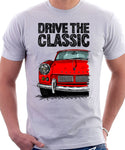 Drive The Classic Triumph Spitfire Mk1 Hardtop. T-shirt in White Colour