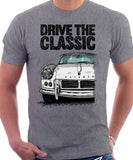 Drive The Classic Triumph Spitfire Mk2 Softtop. T-shirt in Heather Grey Colour