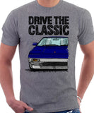 Drive The Classic Toyota MR2 Mk1. T-shirt in Heather Grey Colour