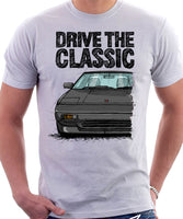 Drive The Classic Toyota MR2 Mk1. T-shirt in White Colour