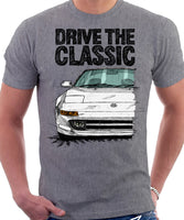 Drive The Classic Toyota MR2 Mk2. T-shirt in Heather Grey Colour