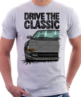 Drive The Classic Toyota MR2 Mk2. T-shirt in White Colour