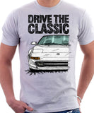Drive The Classic Toyota MR2 Mk2. T-shirt in White Colour