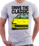 Drive The Classic Toyota MR2 Mk2. T-shirt in White Colour