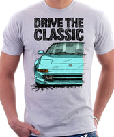 Drive The Classic Toyota MR2 Mk2. T-shirt in White Colour