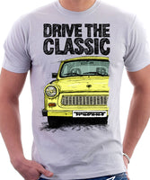Drive The Classic Trabant. T-shirt in White Colour