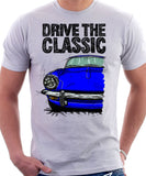 Drive The Classic Triumph Spitfire Mk3 Hardtop. T-shirt in White Colour