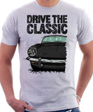 Drive The Classic Triumph Spitfire Mk3 Softtop. T-shirt in White Colour