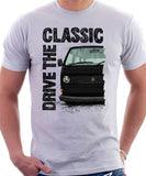 Drive The Classic VW T25 (T3) Aircooled . T-shirt in White Colour