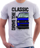 Drive The Classic VW T25 (T3) Water cooled . T-shirt in White Colour