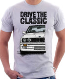 Drive The Classic BMW E30 M3. T-shirt in White Colour