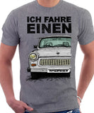 Ich Fahre Einen Trabant. T-shirt in Heather Grey Colour