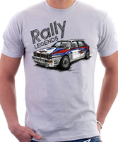 Rally Legend Lancia Delta Integrale. T-shirt.