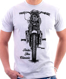 Ride The Classic. Triumph Bonneville 120. T-shirt.