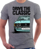 Drive The Classic VW Scirocco Mk1. T-shirt in Heather Grey Colour