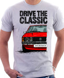 Drive The Classic VW Scirocco Mk1. T-shirt in White Colour