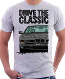 Drive The Classic BMW E31 Early Model. T-shirt in White Colour