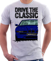 Drive The Classic BMW E31 Late Model. T-shirt in White Colour
