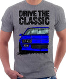 Drive The Classic Chevrolet Camaro 3 Gen RS. T-shirt in Heather Grey Colour