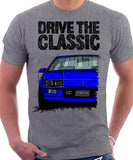 Drive The Classic Chevrolet Camaro 3 Gen Sport Coupe. T-shirt in Heather Grey Colour