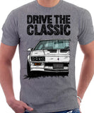 Drive The Classic Chevrolet Camaro 3 Gen Z28 Early Model. T-shirt in Heather Grey Colour