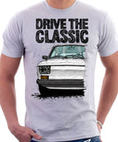 Drive The Classic Fiat 126 Late Model. T-shirt in White Colour