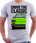 Drive The Classic Fiat 126 Late Model. T-shirt in White Colour