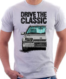 Drive The Classic Opel Kadett E GSI. T-shirt in White Colour