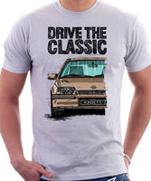 Drive The Classic Opel Kadett E GSI. T-shirt in White Colour