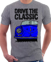 Drive The Classic Porsche 356 A Speedster. T-shirt in Heather Grey Colour