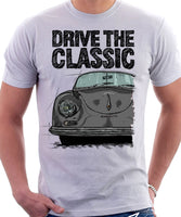 Drive The Classic Porsche 356 A Speedster. T-shirt in White Colour