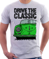 Drive The Classic Porsche 356 A Speedster. T-shirt in White Colour