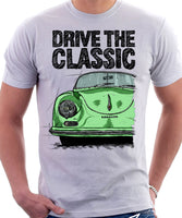 Drive The Classic Porsche 356 A Speedster. T-shirt in White Colour