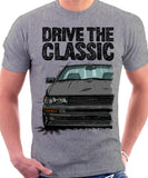 Drive The Classic Toyota AE86 Levin. T-shirt in Heather Grey Colour