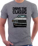 Drive The Classic Toyota Celica 1st Generation LT Early Models. T-shirt in Heather Grey Colour