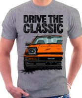 Drive The Classic Toyota AE86 Trueno Late Model. T-shirt in Heather Grey Colour