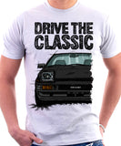 Drive The Classic Toyota AE86 Trueno Late Model. T-shirt in White Colour