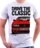 Drive The Classic VW Corrado. T-shirt in White Colour