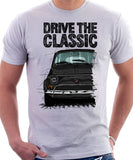 Drive The Classic Fiat 500 L. T-shirt in White Colour