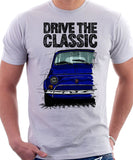 Drive The Classic Fiat 500 L. T-shirt in White Colour