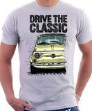 Drive The Classic Fiat 500 Abarth. T-shirt in White Colour