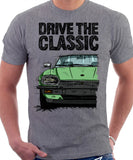 Drive The Classic Jaguar XJ-S Early Model. T-shirt in Heather Grey Colour
