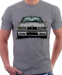 BMW E36 M3. T-shirt in Heather Grey Colour