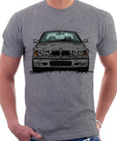 BMW E36 M3. T-shirt in Heather Grey Colour