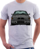 BMW E36 M3. T-shirt in White Colour