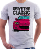 Drive The Classic Honda S2000 AP1. T-shirt in White Color.