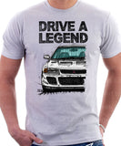 Drive A Legend Mitsubishi Lancer Evolution 1&2. T-shirt in White Colour