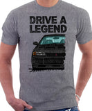 Drive A Legend Mitsubishi Lancer Evolution 3. T-shirt in Heather Grey Colour