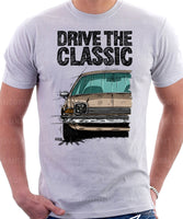 Drive The Classic AMC Pacer Early Model. T-shirt in White Colour